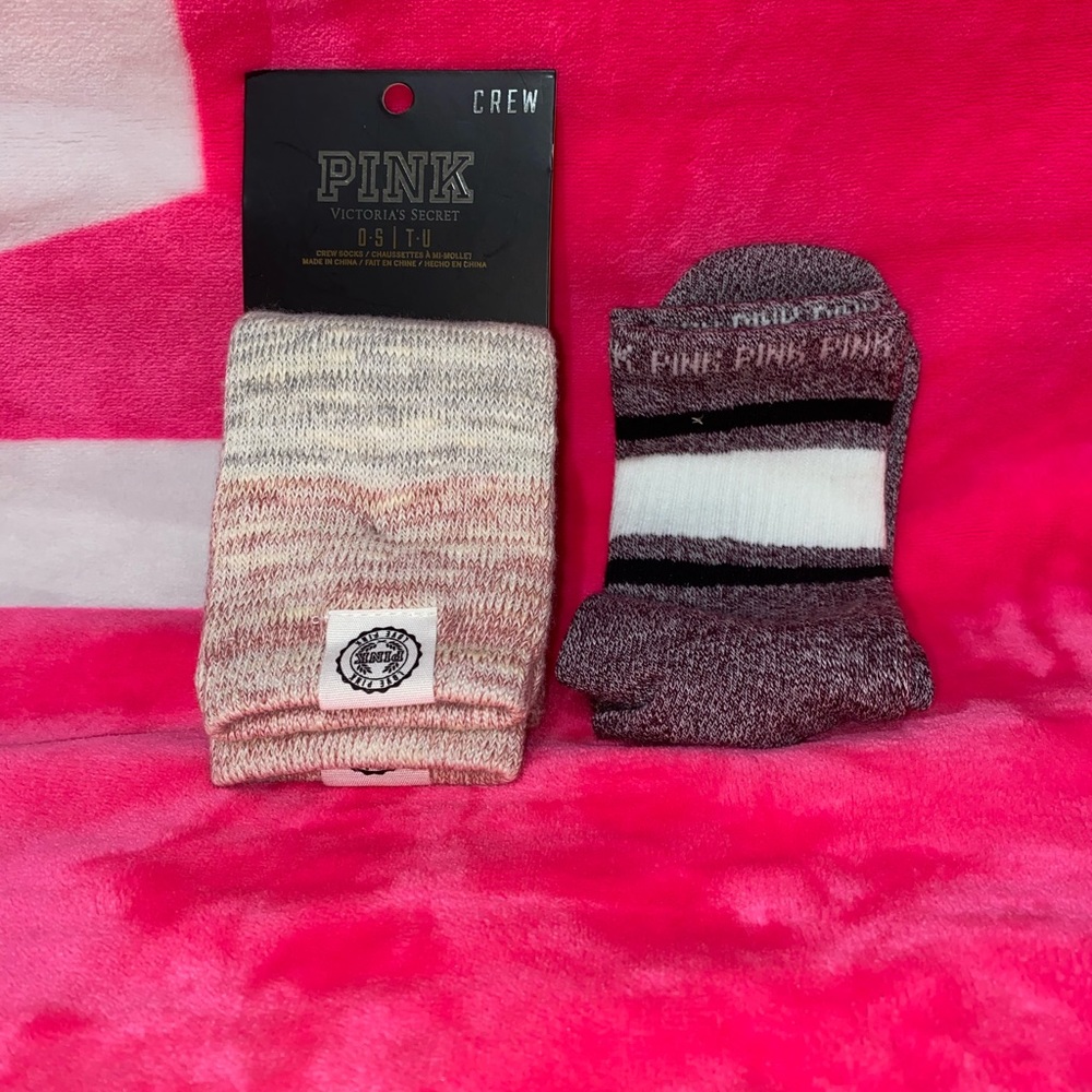 VICTORIA SECRET PINK SOCKS